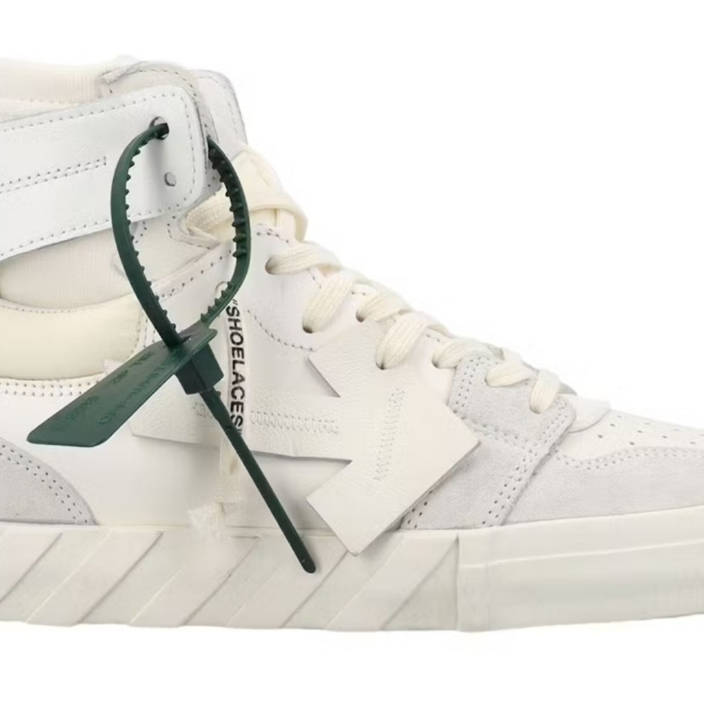 Off-White High-Top Vulcanized Sneaker
